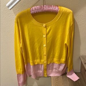 Escada Sport Yellow Cardigan